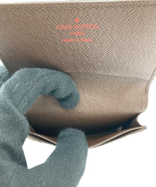 LOUIS VUITTON（ルイ ヴィトン）LOUIS VUITTON (ルイ ヴィトン) アンヴェロップ・カルト・ドゥ・ヴィジット ブラウンの古着・服飾アイテム