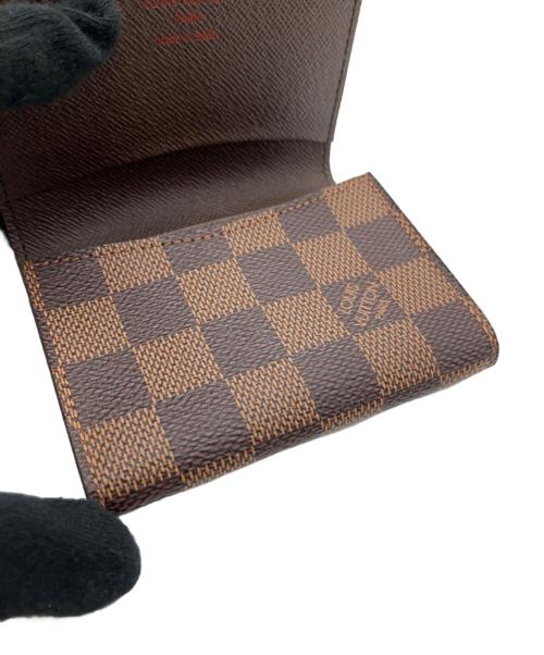 LOUIS VUITTON（ルイ ヴィトン）LOUIS VUITTON (ルイ ヴィトン) アンヴェロップ・カルト・ドゥ・ヴィジット ブラウンの古着・服飾アイテム