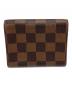 LOUIS VUITTON (ルイ ヴィトン) アンヴェロップ・カルト・ドゥ・ヴィジット ブラウン：20000円