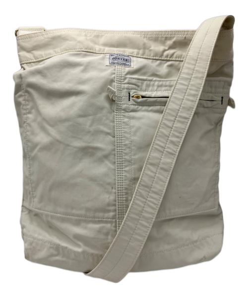 PORTER（ポーター）PORTER (ポーター) ショルダーバッグ アイボリーの古着・服飾アイテム