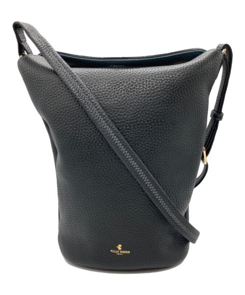 PELLE BORSA（ペレボルサ）PELLE BORSA (ペレボルサ) ショルダーバッグ ブラックの古着・服飾アイテム