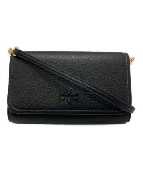 TORY BURCH（トリーバーチ）TORY BURCH (トリーバーチ) ショルダーバッグ ブラックの古着・服飾アイテム