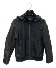 BLACK LABEL CRESTBRIDGE（ブラックレーベル クレストブリッジ）の古着「フーデッドジャケット」｜ブラック