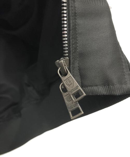 BLACK LABEL CRESTBRIDGE（ブラックレーベル クレストブリッジ）BLACK LABEL CRESTBRIDGE (ブラックレーベル クレストブリッジ) フーデッドジャケット ブラック サイズ:Mの古着・服飾アイテム