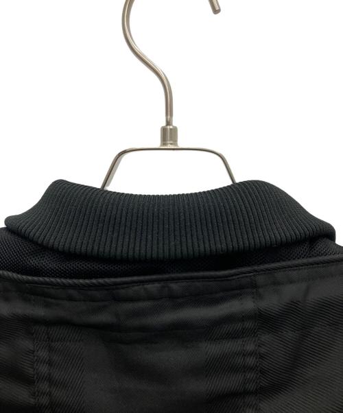 BLACK LABEL CRESTBRIDGE（ブラックレーベル クレストブリッジ）BLACK LABEL CRESTBRIDGE (ブラックレーベル クレストブリッジ) フーデッドジャケット ブラック サイズ:Mの古着・服飾アイテム