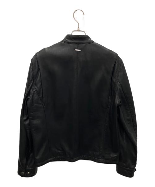 MICHAEL KORS（マイケルコース）MICHAEL KORS (マイケルコース) レザージャケット ブラック サイズ:Mの古着・服飾アイテム