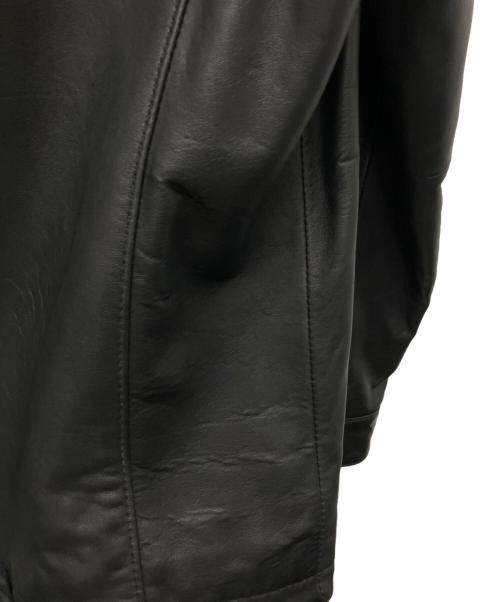 MICHAEL KORS（マイケルコース）MICHAEL KORS (マイケルコース) レザージャケット ブラック サイズ:Mの古着・服飾アイテム