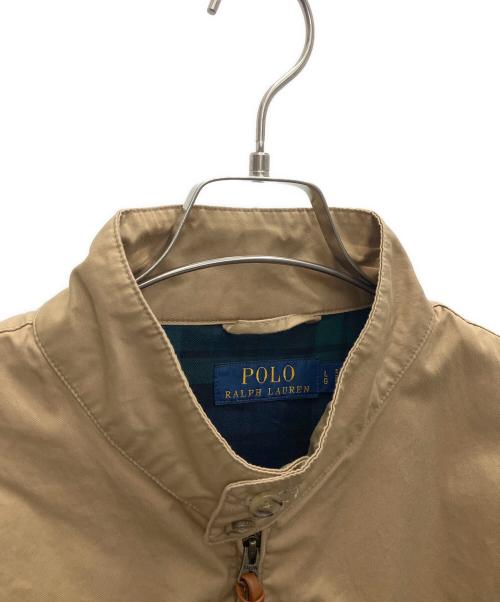 POLO RALPH LAUREN（ポロ・ラルフローレン）POLO RALPH LAUREN (ポロ・ラルフローレン) スイングトップ ベージュ サイズ:Lの古着・服飾アイテム