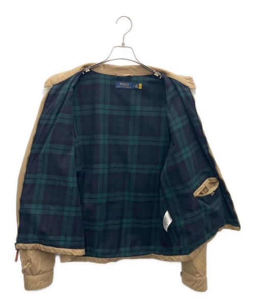 POLO RALPH LAUREN（ポロ・ラルフローレン）POLO RALPH LAUREN (ポロ・ラルフローレン) スイングトップ ベージュ サイズ:Lの古着・服飾アイテム