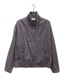 J.CREW（ジェイクルー）の古着「チェックブルゾン」｜マルチカラー