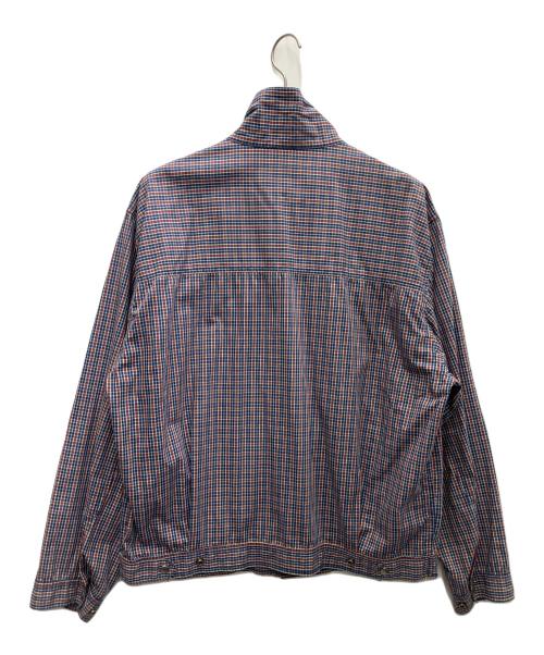J.CREW（ジェイクルー）J.CREW (ジェイクルー) チェックブルゾン マルチカラー サイズ:Lの古着・服飾アイテム