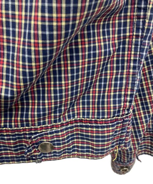 J.CREW（ジェイクルー）J.CREW (ジェイクルー) チェックブルゾン マルチカラー サイズ:Lの古着・服飾アイテム