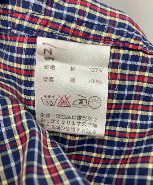 J.CREW（ジェイクルー）J.CREW (ジェイクルー) チェックブルゾン マルチカラー サイズ:Lの古着・服飾アイテム