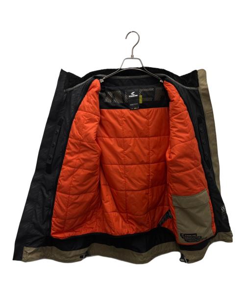 TAICHI（タイチ）TAICHI (タイチ) モトレック ウインターパーカー ブラック×ベージュ サイズ:XXLの古着・服飾アイテム
