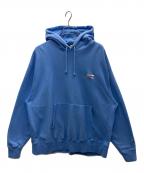 Champion REVERSE WEAVEチャンピオン リバース ウィーブ）の古着「プルオーバーパーカー」｜スカイブルー