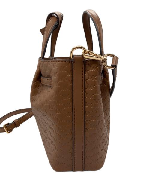 MICHAEL KORS（マイケルコース）MICHAEL KORS (マイケルコース) 2WAYショルダーバッグ ブラウンの古着・服飾アイテム