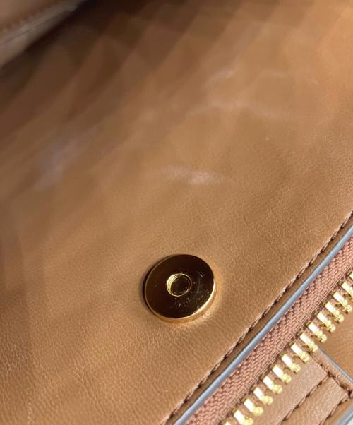 MICHAEL KORS（マイケルコース）MICHAEL KORS (マイケルコース) 2WAYショルダーバッグ ブラウンの古着・服飾アイテム