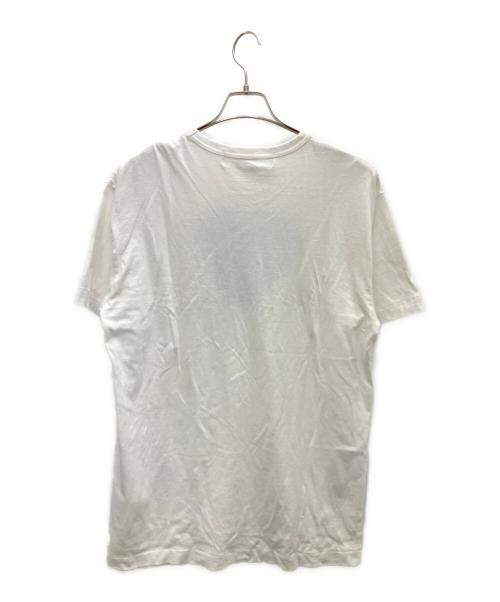 PLAY COMME des GARCONS（プレイコムデギャルソン）PLAY COMME des GARCONS (プレイコムデギャルソン) 半袖カットソー ホワイト サイズ:XXLの古着・服飾アイテム