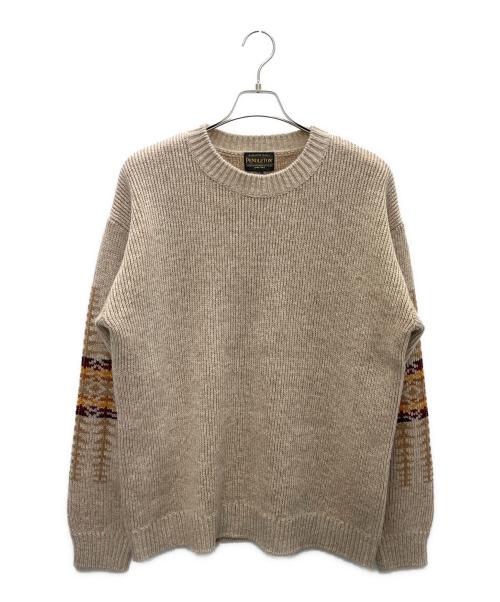 PENDLETON（ペンドルトン）PENDLETON (ペンドルトン) 厚手ニット ベージュ サイズ:Lの古着・服飾アイテム