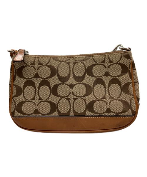 COACH（コーチ）COACH (コーチ) ハンドバッグ ベージュの古着・服飾アイテム