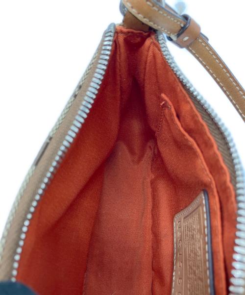 COACH（コーチ）COACH (コーチ) ハンドバッグ ベージュの古着・服飾アイテム