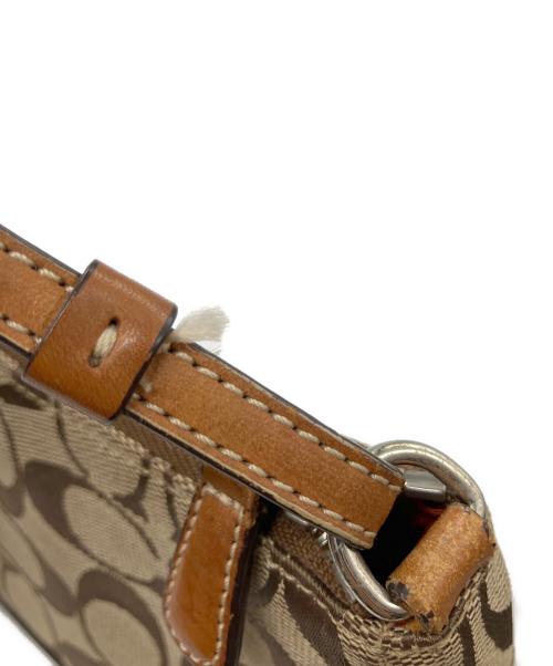 COACH（コーチ）COACH (コーチ) ハンドバッグ ベージュの古着・服飾アイテム