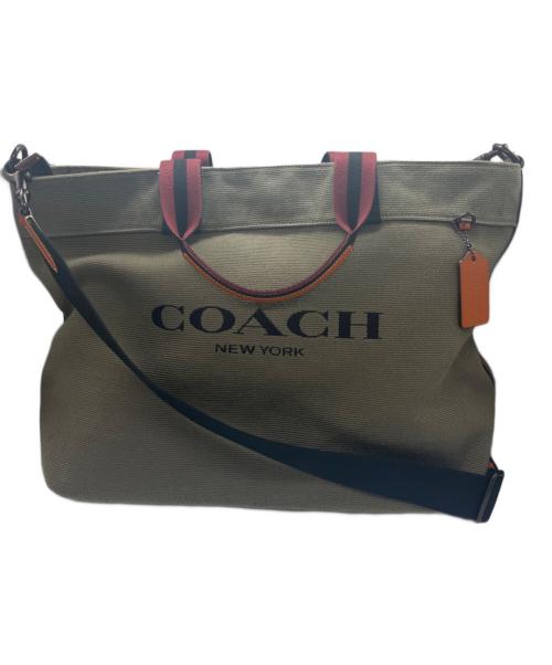 COACH（コーチ）COACH (コーチ) 2WAYバッグ オリーブの古着・服飾アイテム