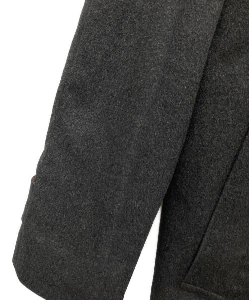 MCM（エムシーエム）MCM (エムシーエム) チェスターコート ブラック サイズ:Lの古着・服飾アイテム
