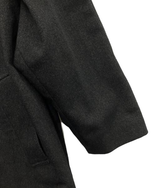 MCM（エムシーエム）MCM (エムシーエム) チェスターコート ブラック サイズ:Lの古着・服飾アイテム