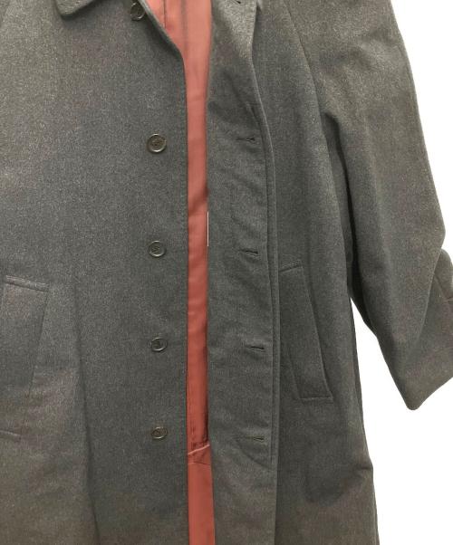 MCM（エムシーエム）MCM (エムシーエム) チェスターコート ブラック サイズ:Lの古着・服飾アイテム
