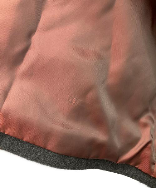 MCM（エムシーエム）MCM (エムシーエム) チェスターコート ブラック サイズ:Lの古着・服飾アイテム