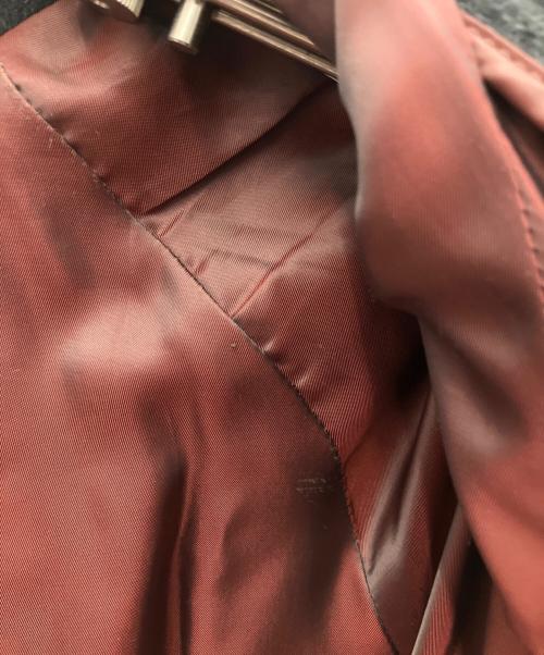 MCM（エムシーエム）MCM (エムシーエム) チェスターコート ブラック サイズ:Lの古着・服飾アイテム