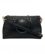 COACHコーチ）の古着「2WAYショルダーバッグ」｜ブラック