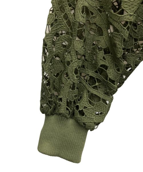Risley（リズレー）Risley (リズレー) ブルゾン グリーン サイズ:Freeの古着・服飾アイテム