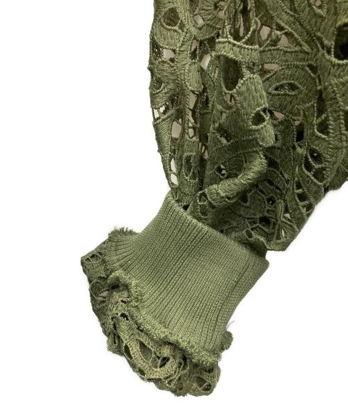 Risley（リズレー）Risley (リズレー) ブルゾン グリーン サイズ:Freeの古着・服飾アイテム