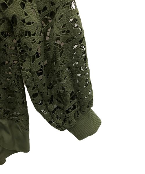 Risley（リズレー）Risley (リズレー) ブルゾン グリーン サイズ:Freeの古着・服飾アイテム