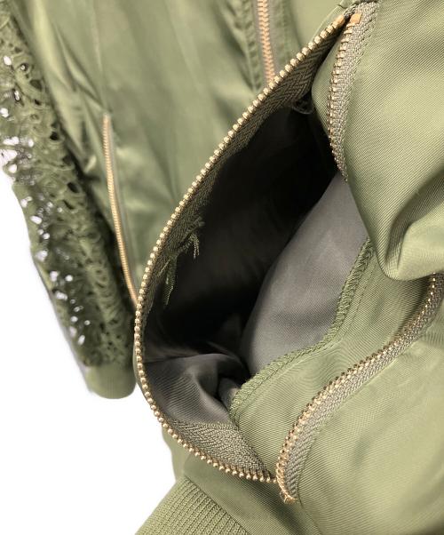 Risley（リズレー）Risley (リズレー) ブルゾン グリーン サイズ:Freeの古着・服飾アイテム