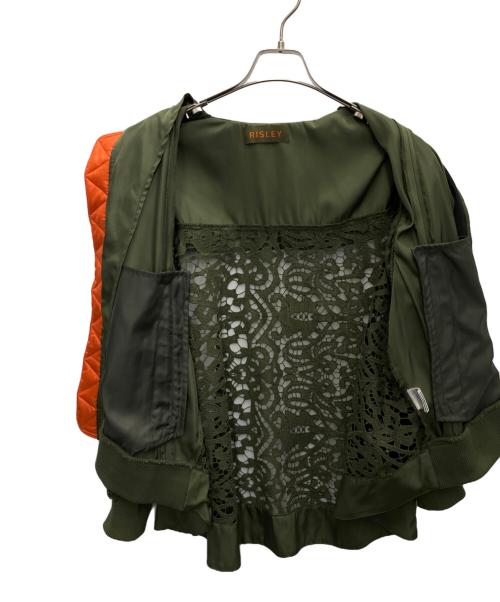 Risley（リズレー）Risley (リズレー) ブルゾン グリーン サイズ:Freeの古着・服飾アイテム