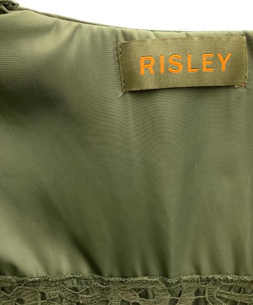 Risley（リズレー）Risley (リズレー) ブルゾン グリーン サイズ:Freeの古着・服飾アイテム