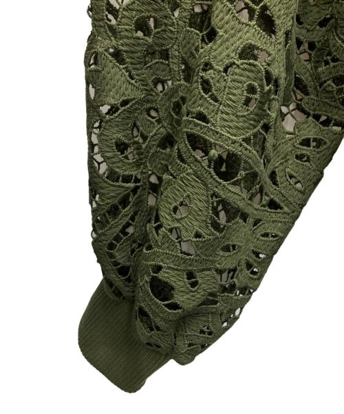 Risley（リズレー）Risley (リズレー) ブルゾン グリーン サイズ:Freeの古着・服飾アイテム