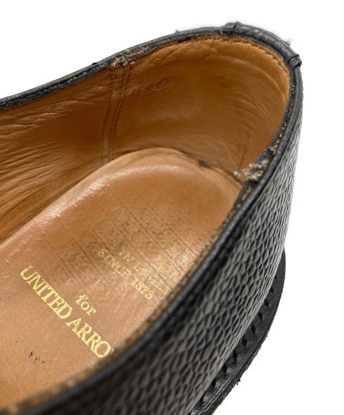 SANDERS（サンダース）SANDERS (サンダース) SANDERS Gibson Black Grain ビジネスシューズ レースアップ レザー ブラック サイズ:SIZE7の古着・服飾アイテム