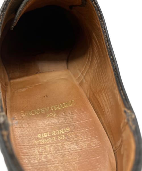 SANDERS（サンダース）SANDERS (サンダース) SANDERS Gibson Black Grain ビジネスシューズ レースアップ レザー ブラック サイズ:SIZE7の古着・服飾アイテム