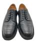 中古・古着 SANDERS (サンダース) SANDERS Gibson Black Grain ビジネスシューズ レースアップ レザー ブラック サイズ:SIZE7：15000円