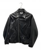 FREAK'S STOREフリークスストア）の古着「ラムレザージャケット」｜ブラック