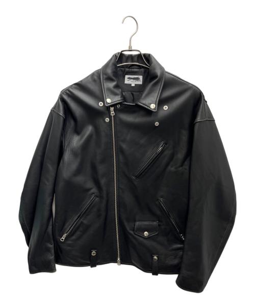 FREAK'S STORE（フリークスストア）FREAK'S STORE (フリークスストア) ラムレザージャケット ブラック サイズ:Lの古着・服飾アイテム