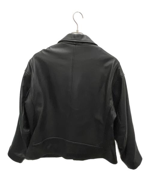 FREAK'S STORE（フリークスストア）FREAK'S STORE (フリークスストア) ラムレザージャケット ブラック サイズ:Lの古着・服飾アイテム