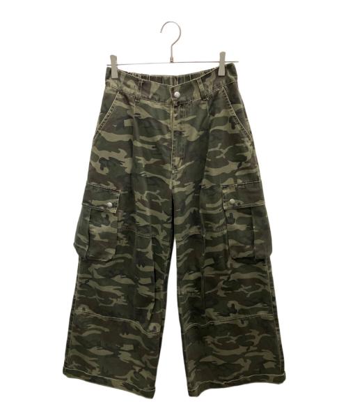 masonprince（メゾンプリンス）masonprince (メゾンプリンス) カーゴパンツ オリーブ サイズ:Sの古着・服飾アイテム