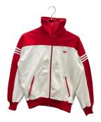 adidas Originalsアディダスオリジナル）の古着「トラックジャケット」｜レッド×ホワイト