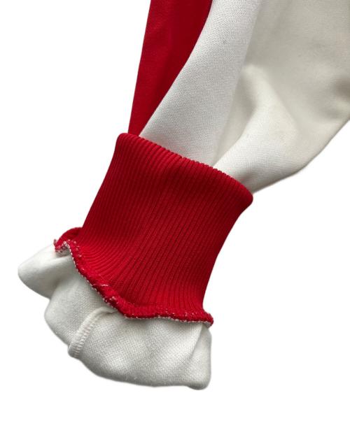 adidas Originals（アディダスオリジナル）adidas Originals (アディダスオリジナル) トラックジャケット レッド×ホワイト サイズ:4の古着・服飾アイテム