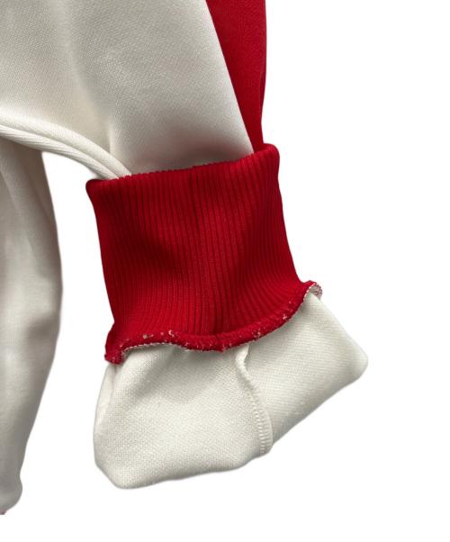 adidas Originals（アディダスオリジナル）adidas Originals (アディダスオリジナル) トラックジャケット レッド×ホワイト サイズ:4の古着・服飾アイテム